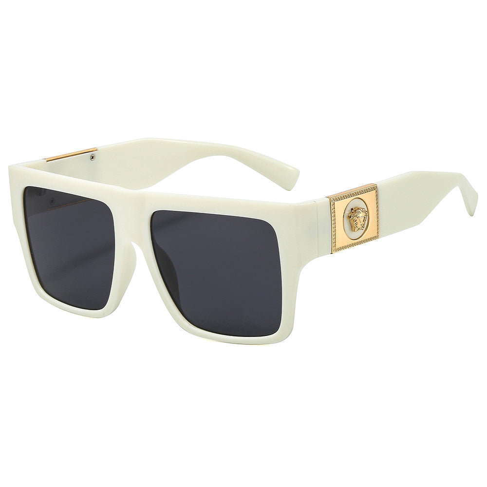 Damen Stilvolle Plateau Sonnenbrille Karnz
