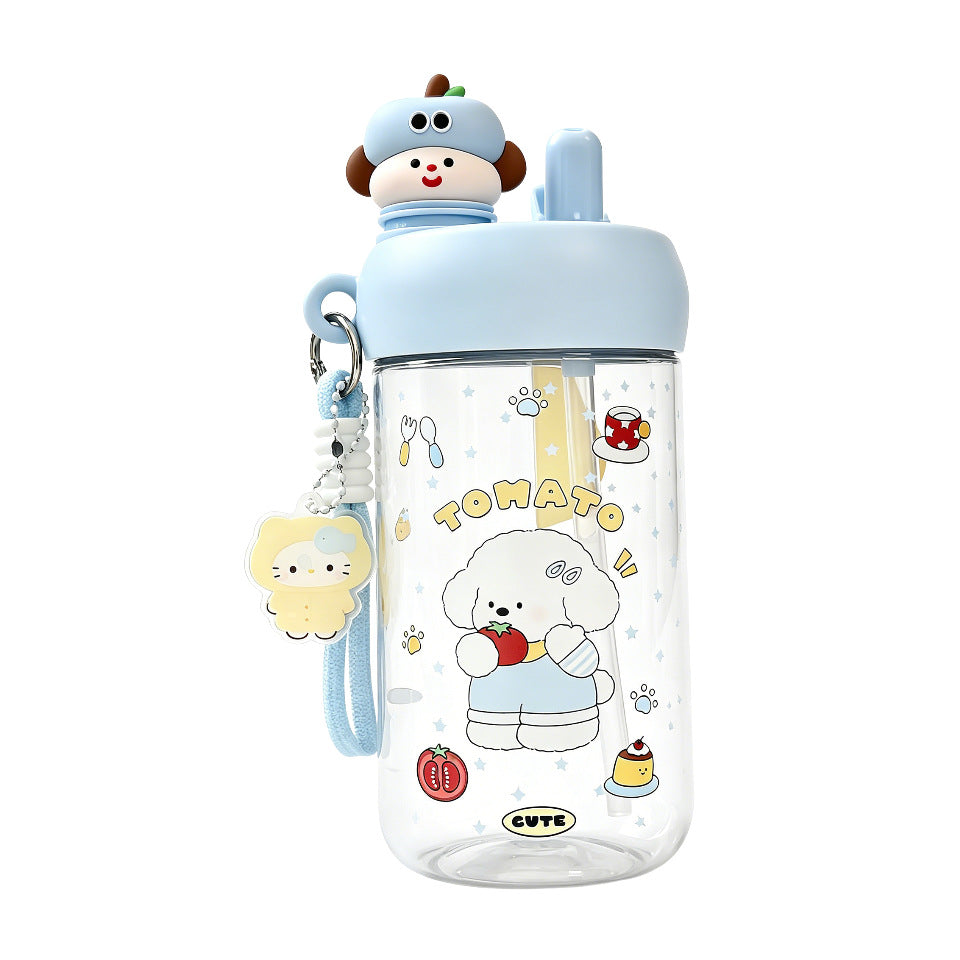 Unisex Trinkflasche mit fröhlichem Weihnachtsdesign Karnz