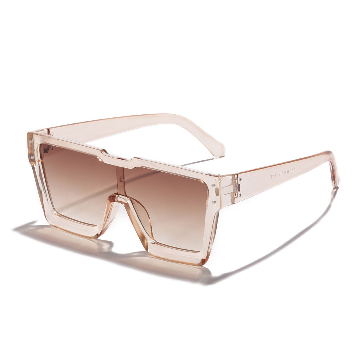 Damen statement Sonnenbrille mit breitem Rahmen und UV-Schutz Karnz