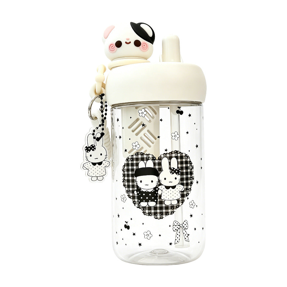 Damen Trinkflasche mit lustigem Design Karnz