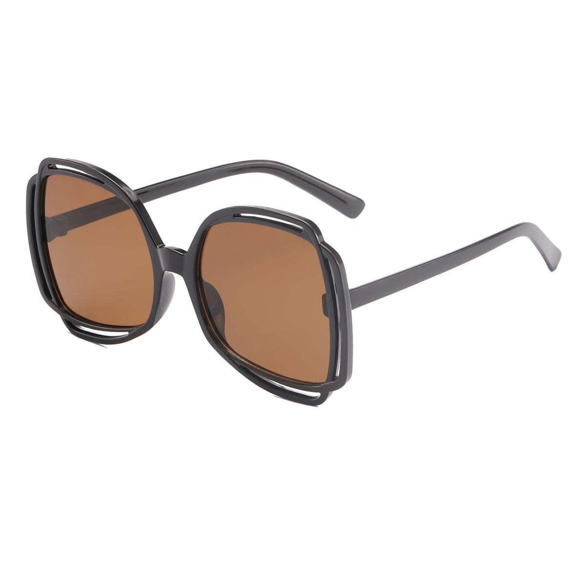 Damen Fashion-Sonnenbrille mit modernem Rahmen und UV-Schutz Karnz