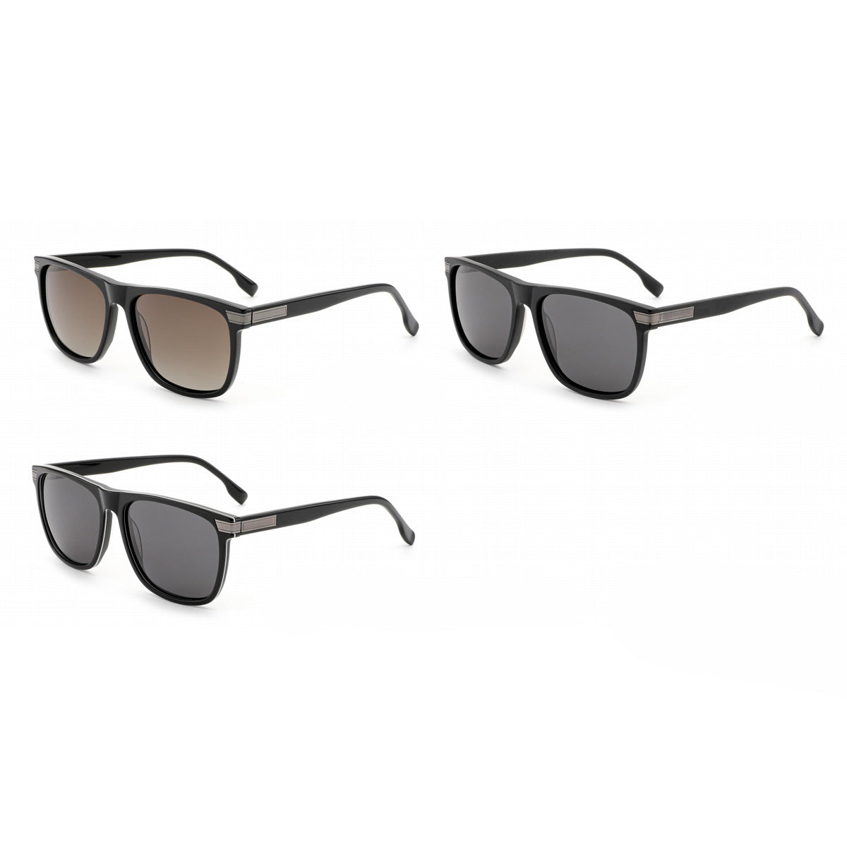 Damen Sonnenbrille im modernen, strukturierten Design Karnz