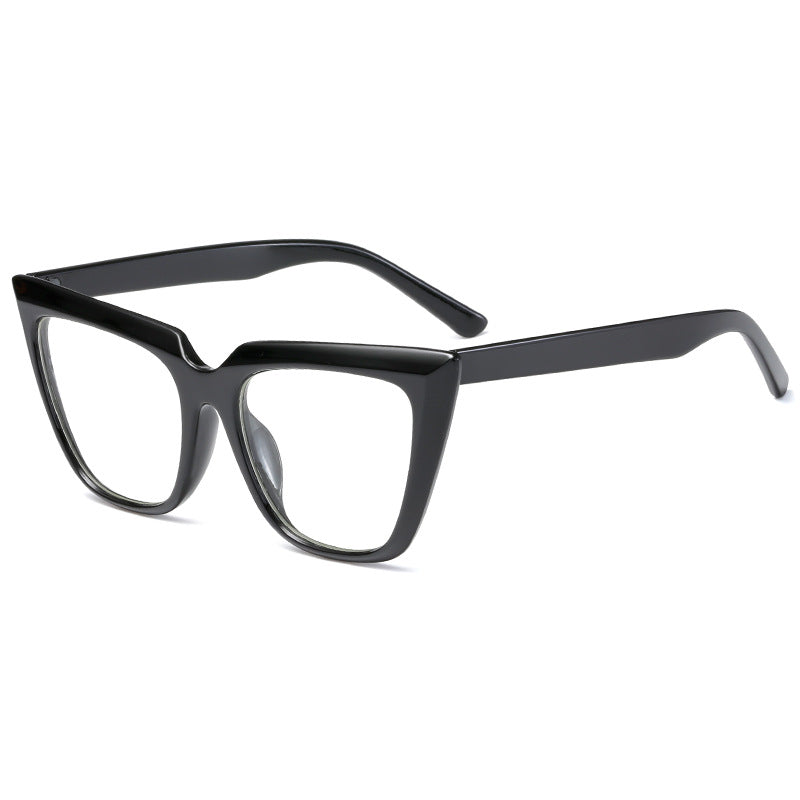 Damen Geometrische Oversized-Sonnenbrille Karnz