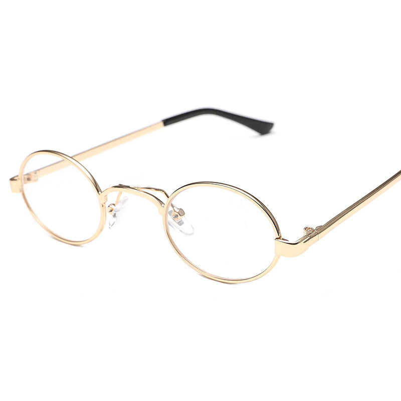 Damen Runde Brille mit minimalistischem Design Karnz