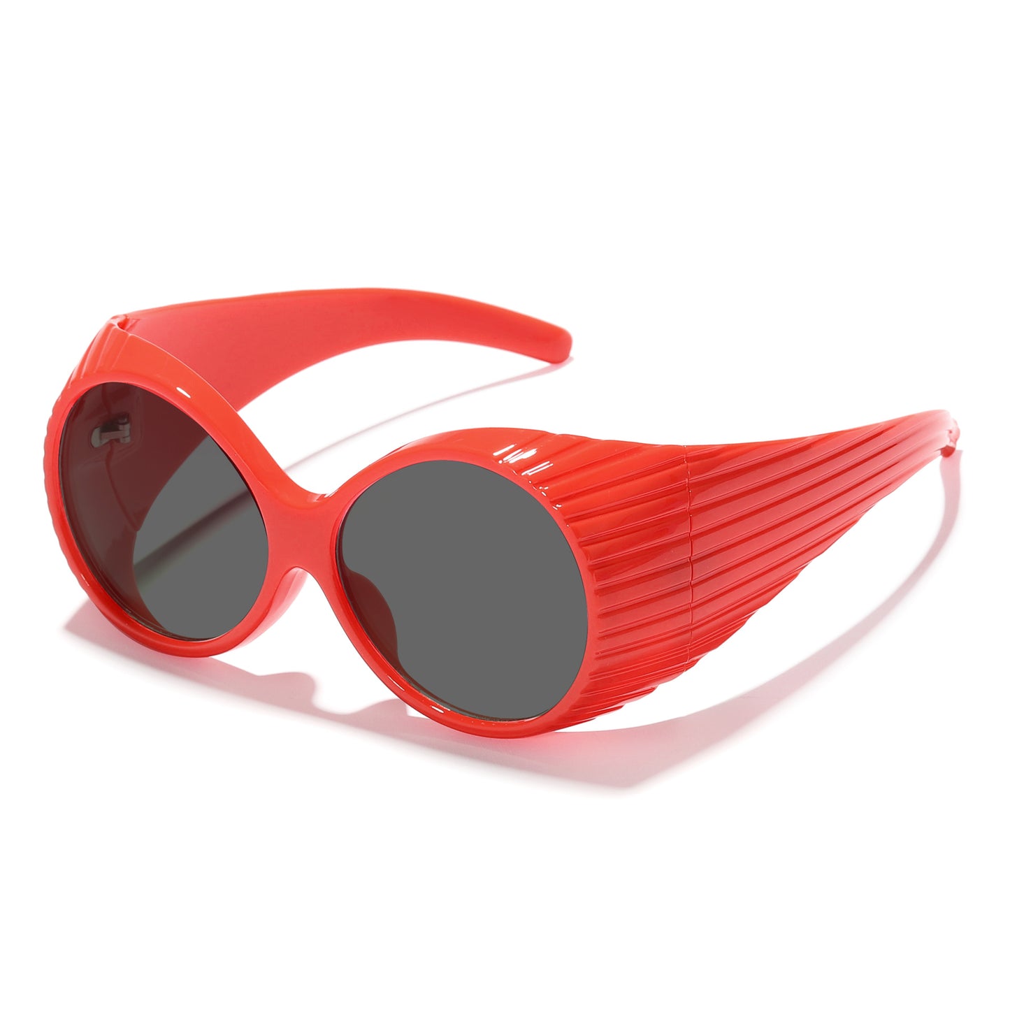 Damen trendige und auffällige Sonnenbrille mit modernem Design Karnz