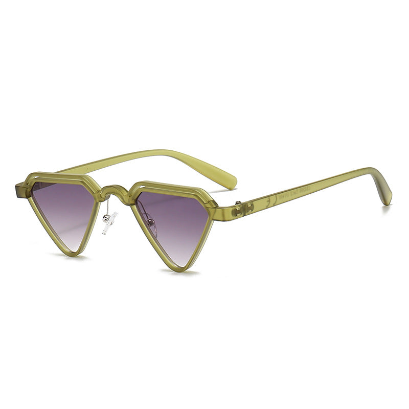 Damen trendige geometrische Sonnenbrille Karnz
