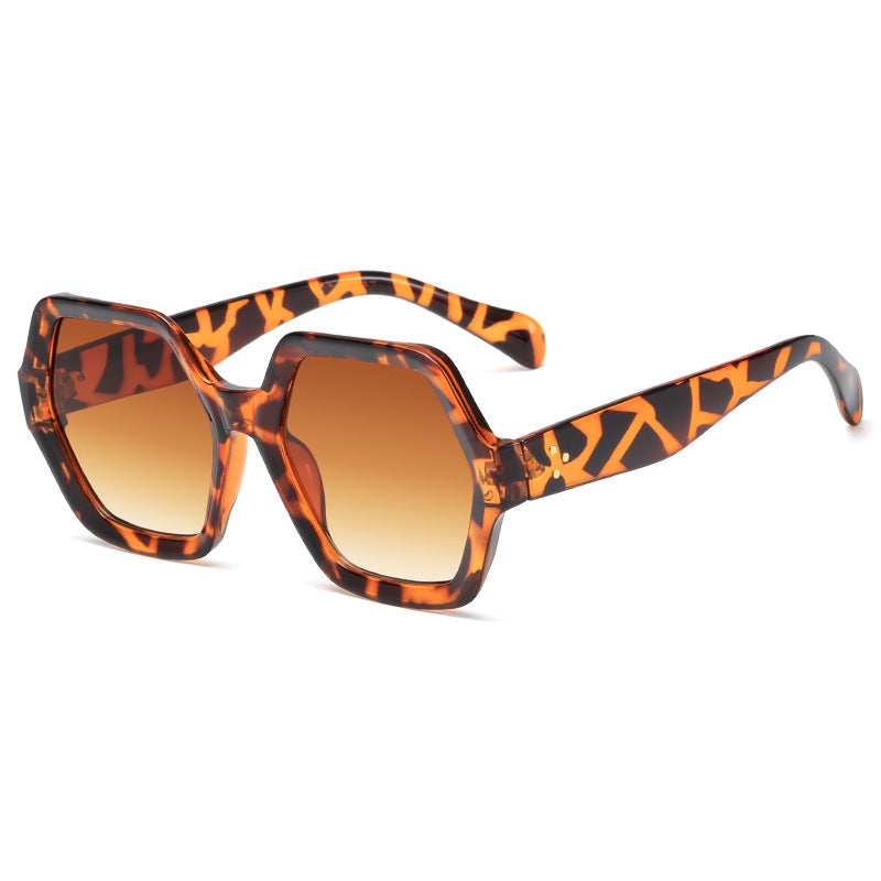 Damen geometrische Lesebrille im markanten Wabenrahmen-Design Karnz