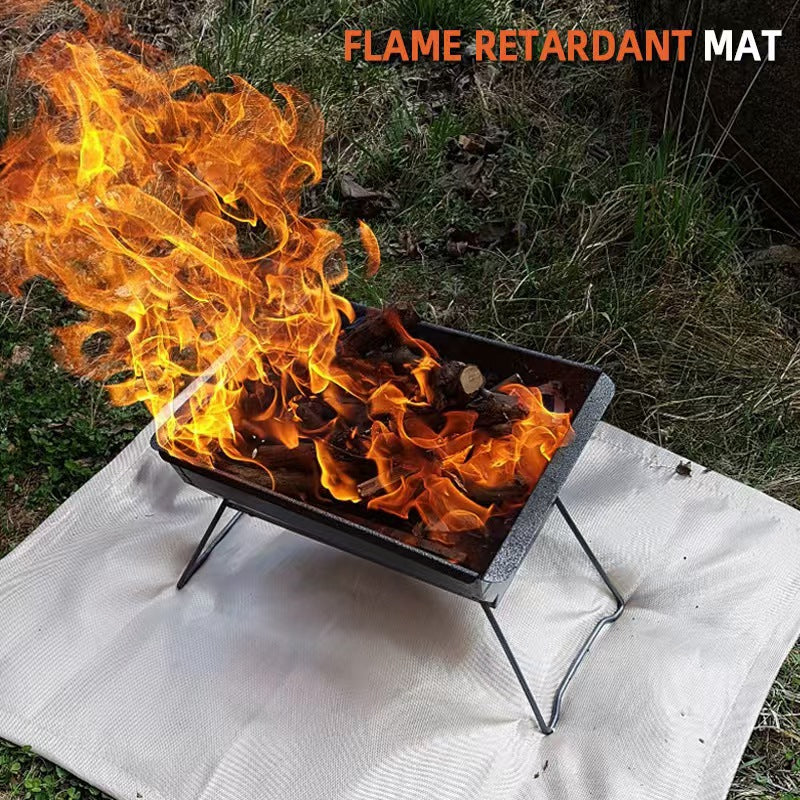 Grillset mit hochwertigen Grillhandschuhen und Grillwerkzeug Karnz