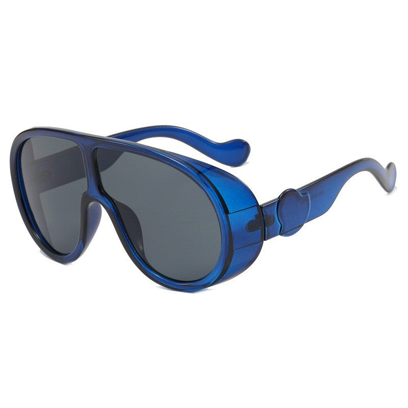 Damen Sportliche Oversized Sonnenbrille mit innovativem Design Karnz