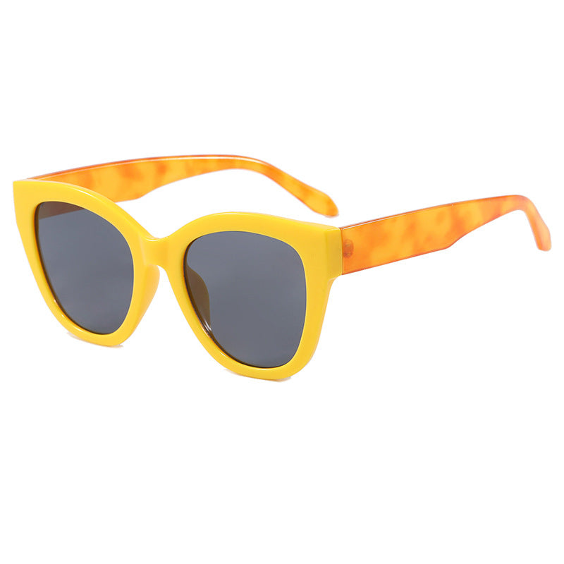 Damen extravagante Sonnenbrille mit modischem Design Karnz