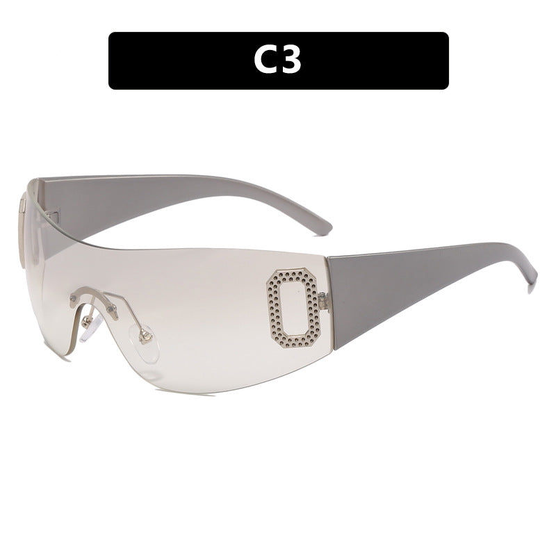 Damen sportliche modische Sonnenbrille mit elegantem Design und UV-Schutz Karnz