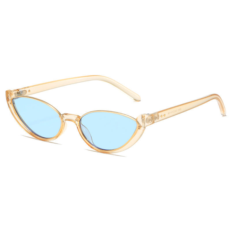 Damen Cat-Eye Sonnenbrille mit dezentem Rahmen und polarisierten Gläsern Karnz