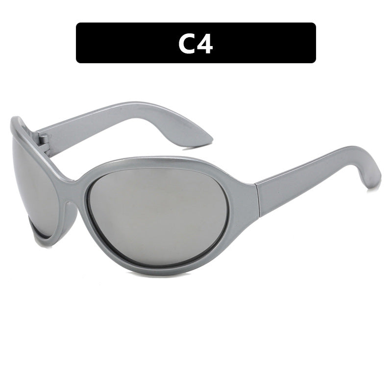 Damen stylische Sonnenbrille mit ergonomischem Design und schützendem UV-Filter Karnz