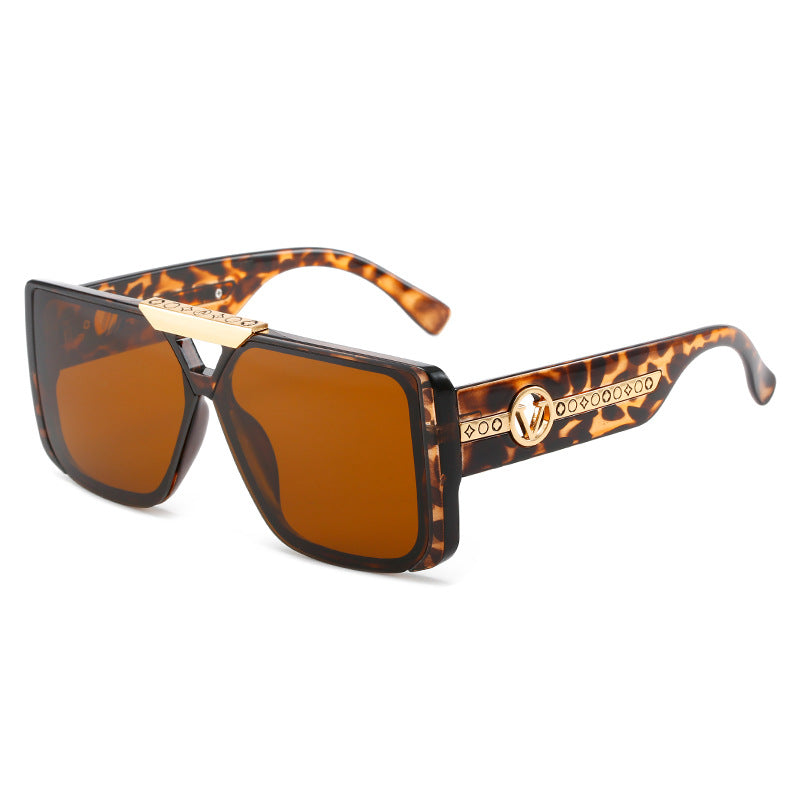 Damen elegante quadratische Sonnenbrille Karnz