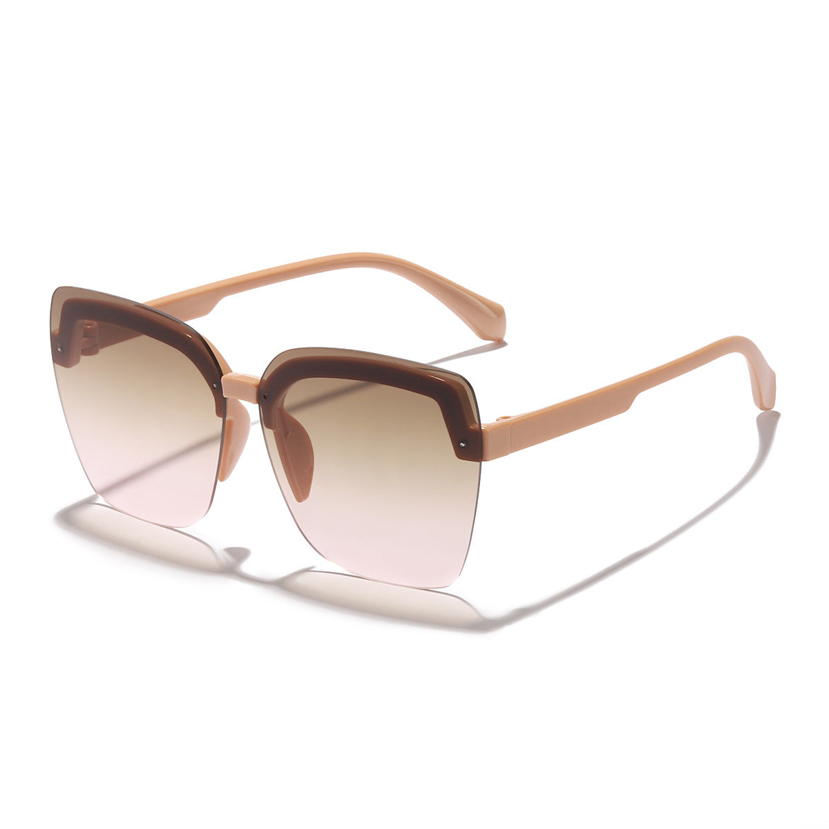 Damen modische oversized Sonnenbrille mit innovativem Design Karnz