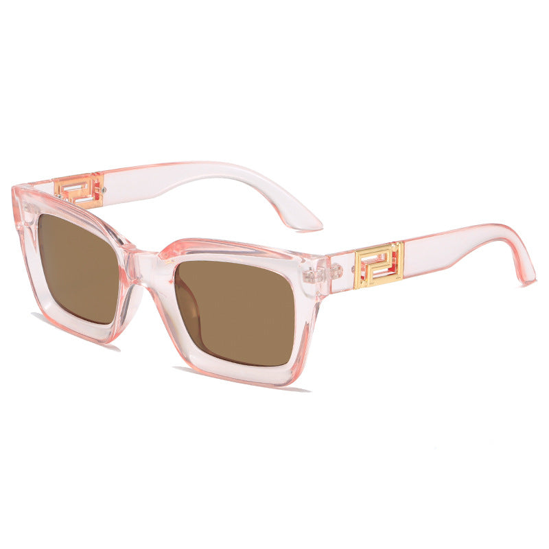 Damen Quadratische Sonnenbrille mit luxuriösem Design Karnz