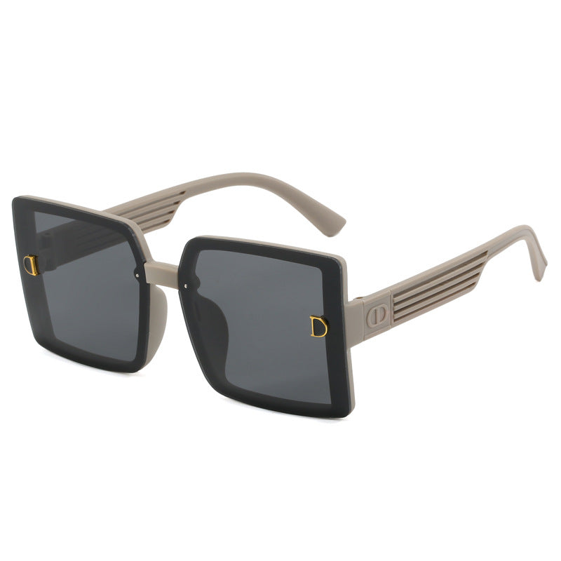 Damen quadratische Sonnenbrille mit ergonomischem Rahmen und UV-Schutz Karnz