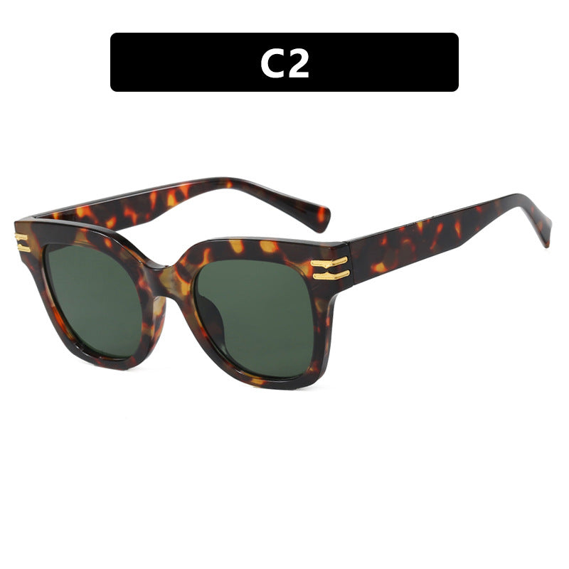 Damen modische Sonnenbrille mit eleganten Akzenten Karnz