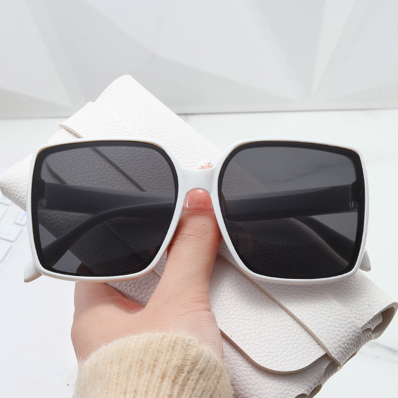 Damen oversized Sonnenbrille im modernen Schildpatt-Design Karnz