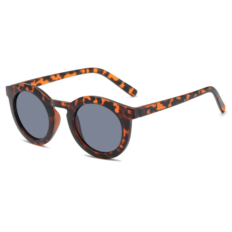 Damen runde Sonnenbrille mit modischem Design und UV-Schutz Karnz