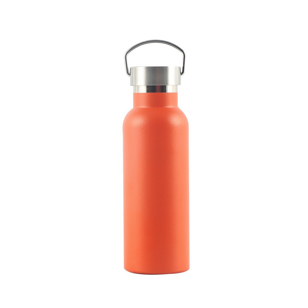 Damen hochwertige Thermosflasche mit praktischem Tragegriff Karnz