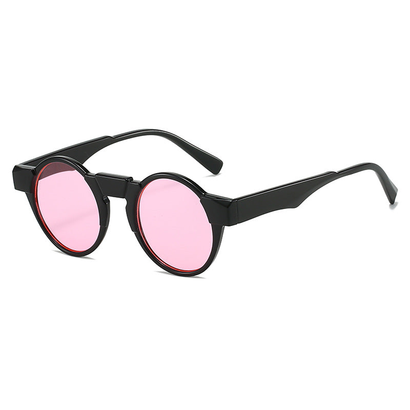 Damen modische Lesebrille mit innovativem runden Rahmendesign Karnz