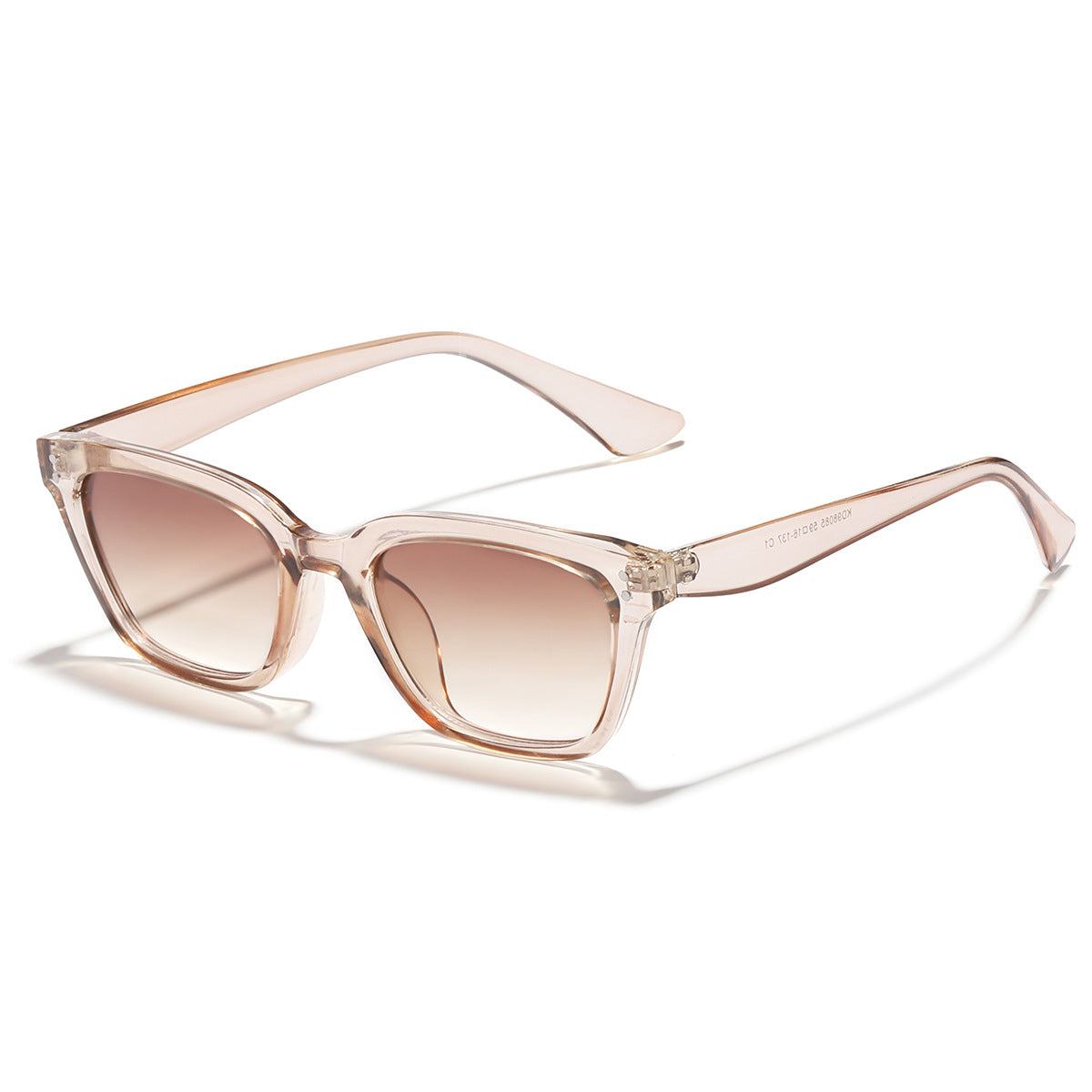 Damen oversized Sonnenbrille mit modernem, sanftem Farbverlauf Karnz