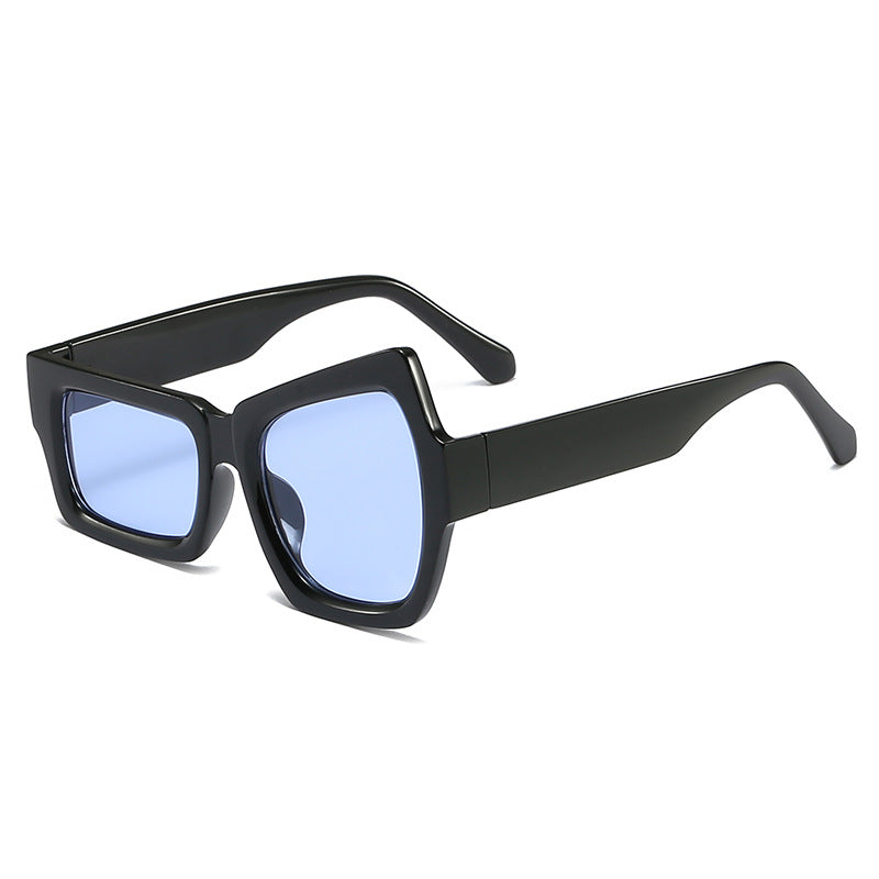 Damen quadratische Sonnenbrille mit modernem, minimalistischem Design Karnz