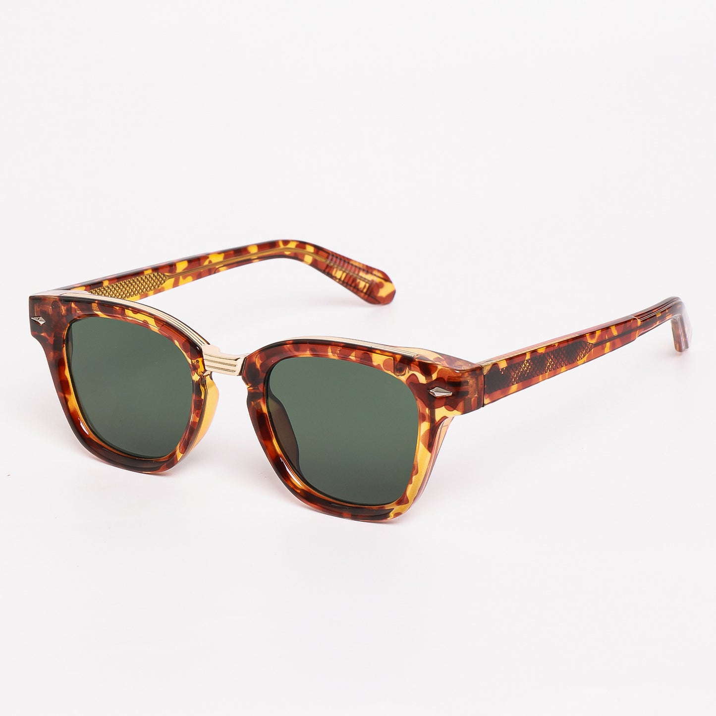 Damen Sonnenbrille im eleganten Retro-Stil mit robustem Kunststoffrahmen Karnz