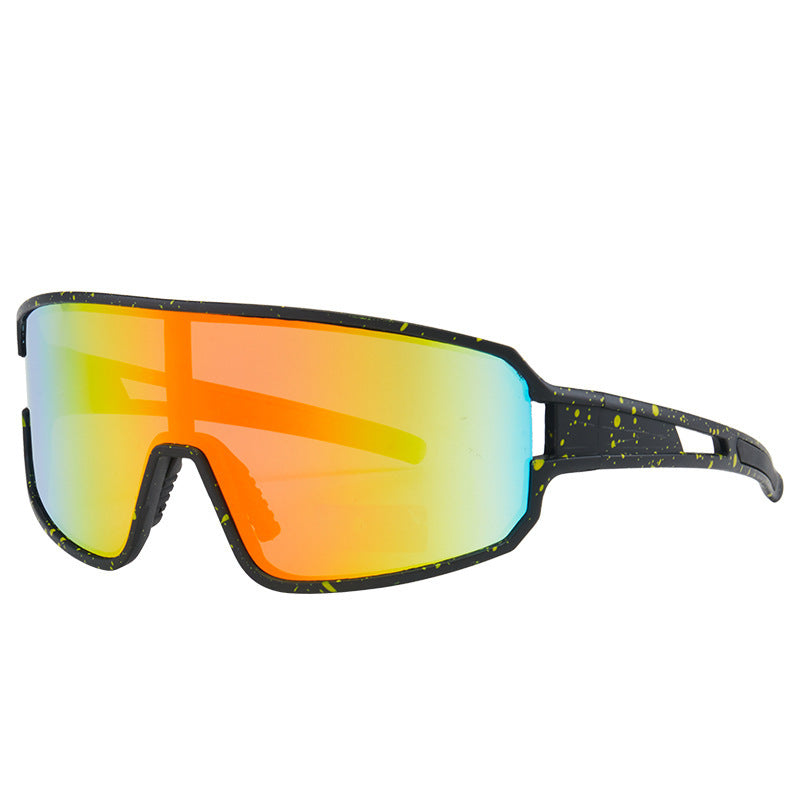 Damen Sportliche Rennsonnenbrille mit ergonomischem Design und UV-Schutz Karnz