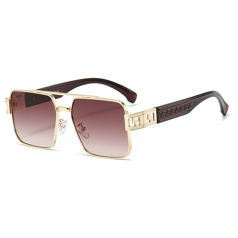 Damen quadratische Sonnenbrille mit ergonomischem Gestell und UV-Schutz Karnz