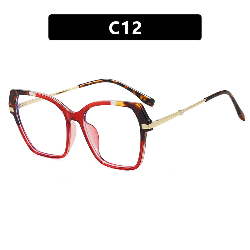 Damen quadratische Sonnenbrille mit elegantem Metallrahmen und schützendem UV-Filter Karnz