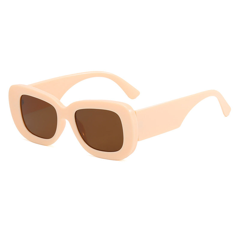 Damen oversized Kunststoff-Sonnenbrille Karnz