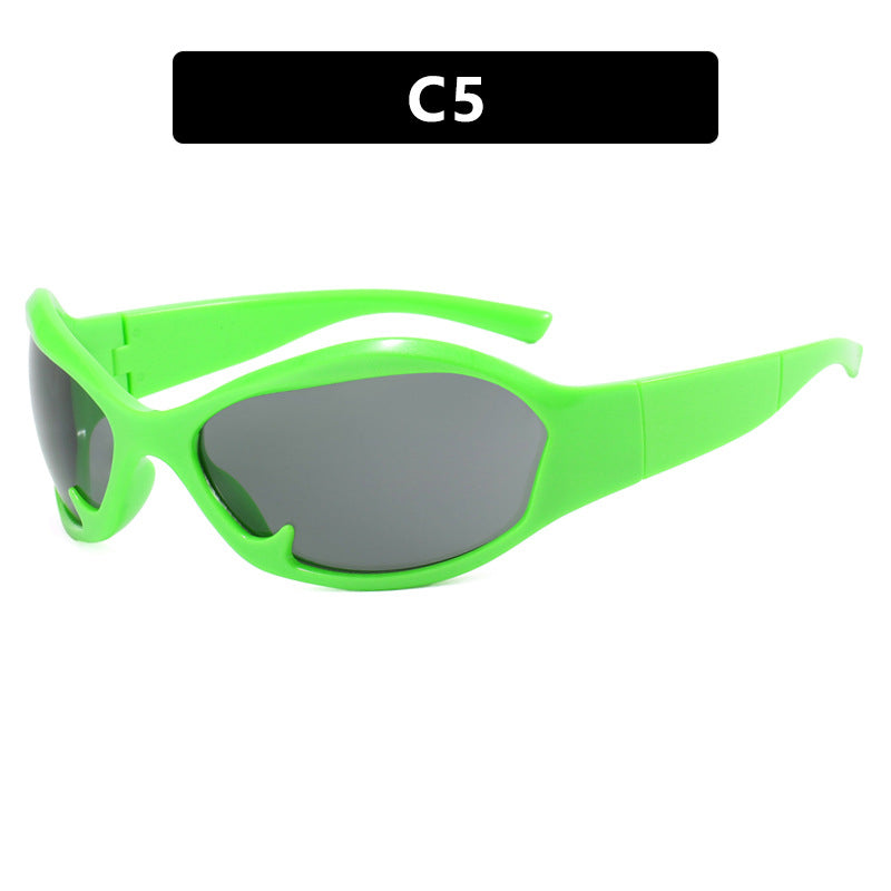 Damen Sport-Sonnenbrille mit strapazierfähigem Design und schützendem UV-Filter Karnz