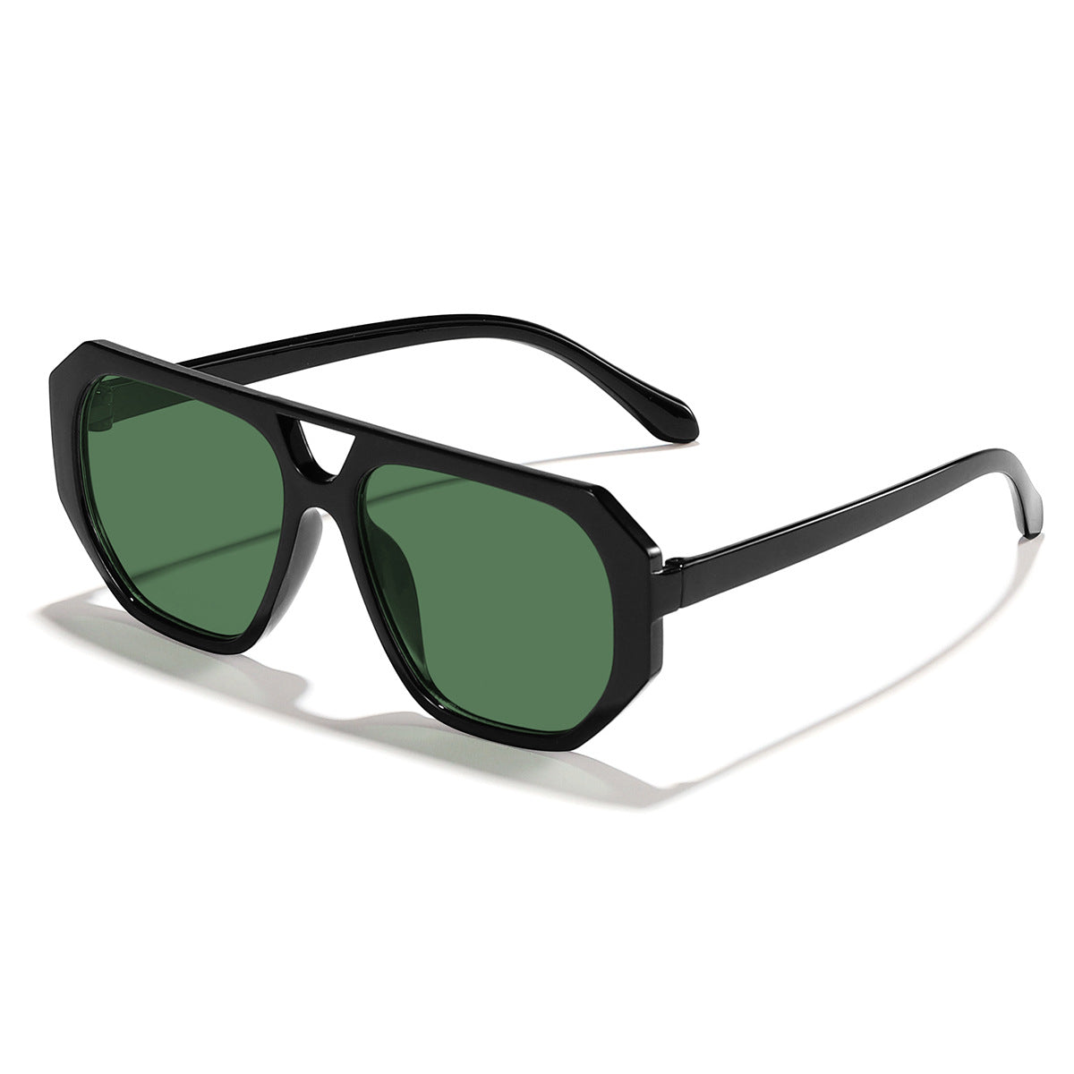 Damen moderne Sonnenbrille im auffälligen Oktagon-Design Karnz