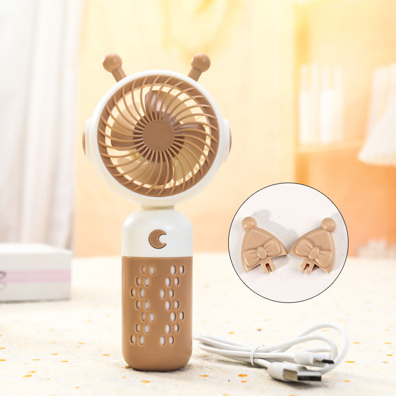 Damen Tragbarer Mini-Ventilator mit Katzenohren Karnz