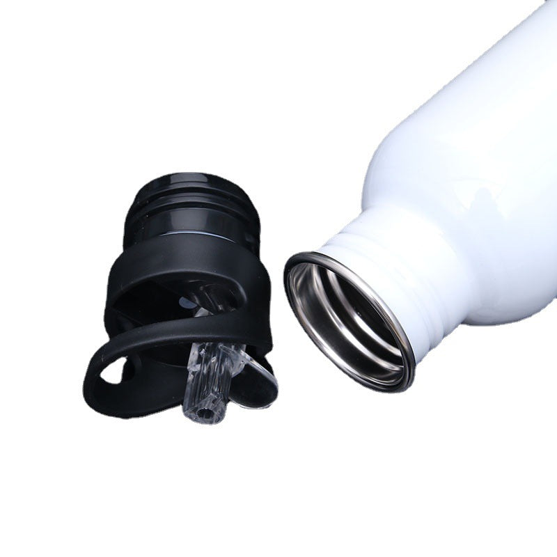 Damen Sportliche Trinkflasche mit herausnehmbaren Tragegriff Karnz
