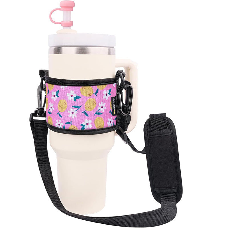 Unisex Tragbarer Becherhalter mit Schultergurt Karnz