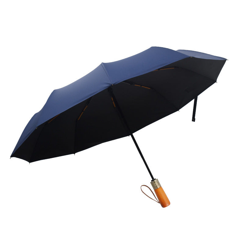 Damen Automatischer Regenschirm mit ergonomischem Griff und stabiler Bauweise Karnz