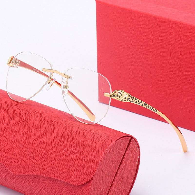 Damen elegante Piloten-Sonnenbrille mit luxuriösem Goldrahmen und schützenden Gläsern Karnz