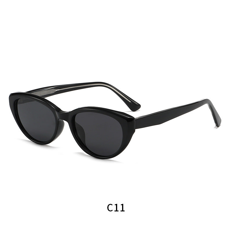 Damen modische Katzenaugen Sonnenbrille Karnz