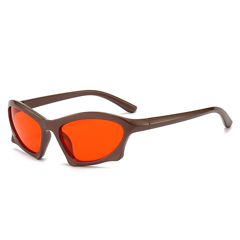Damen moderne und stilvolle Sonnenbrille mit attraktivem Design Karnz