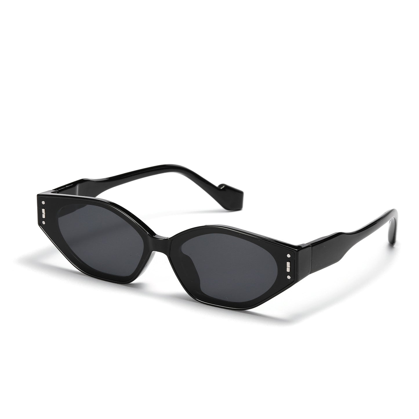 Damen geometrische Sonnenbrille im futuristischen Design Karnz