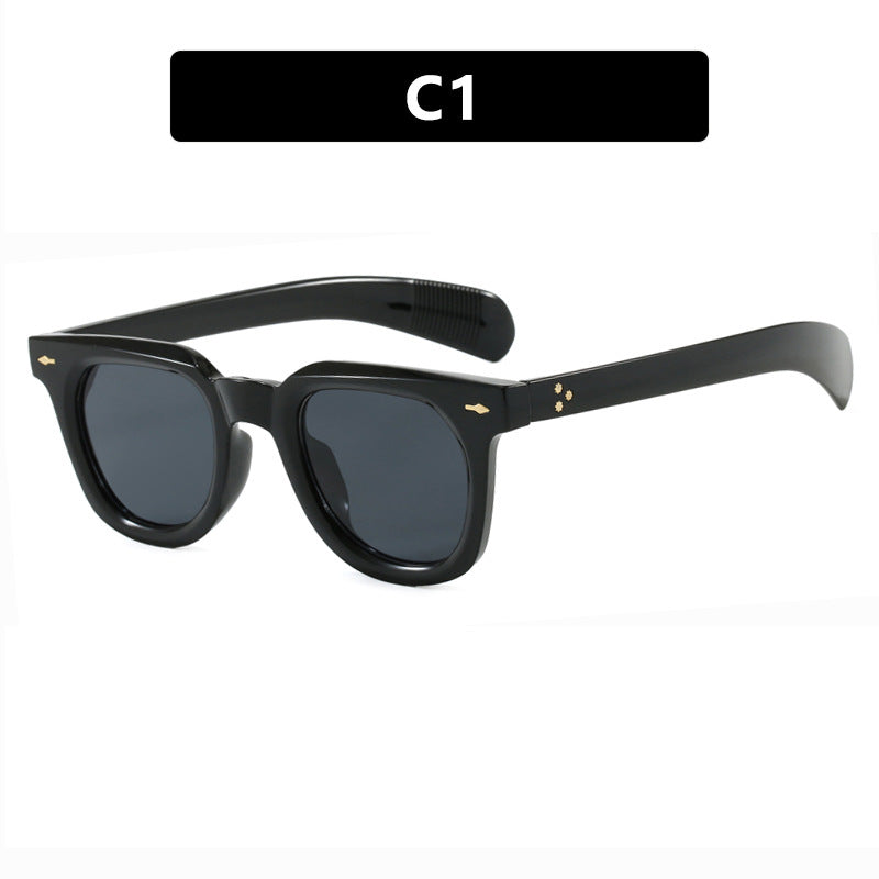 Damen modische Sonnenbrille im trendigen Design mit elegantem Rahmen Karnz