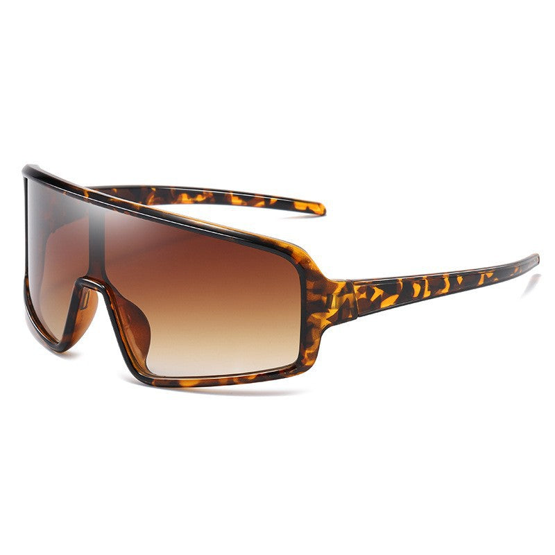 Damen Sportliche Rennsonnenbrille mit großem Sichtfeld und polarisierten Gläsern Karnz