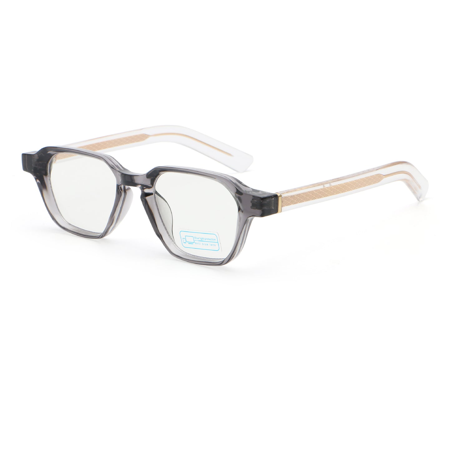 Damen Sonnenbrille im besonderen Design mit eckigen Gläsern Karnz