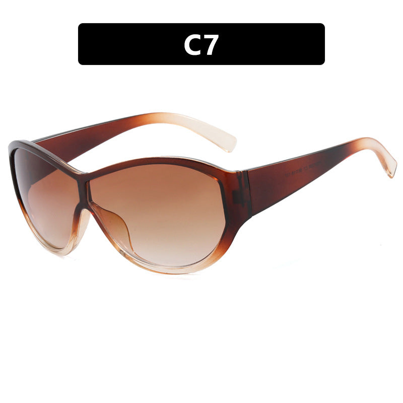 Damen Sportliche Sonnenbrille mit ergonomischem Design und UV-Schutz Karnz