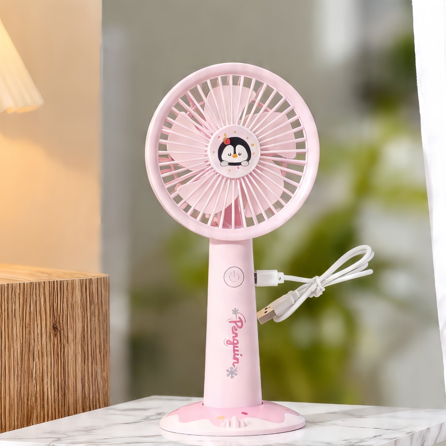 Damen tragbarer USB Tischventilator Karnz