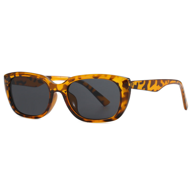 Damen trendige Cat-Eye Sonnenbrille im minimalistischen Design Karnz
