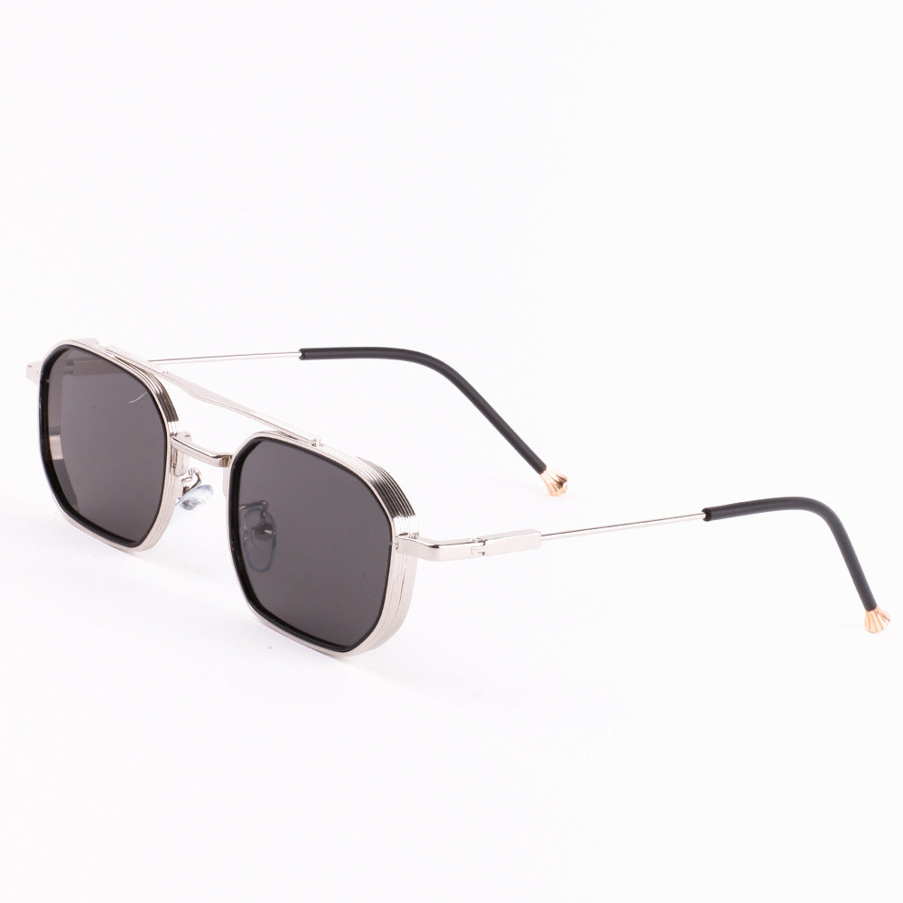 Damen Sonnenbrille mit elegantem, geometrischem Design und hochwertigen Gläsern Karnz